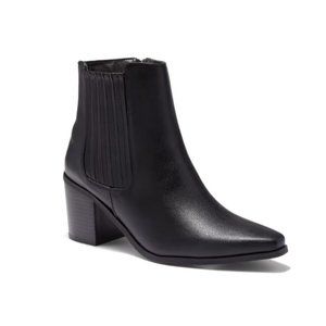 New York & Company Women's Jamie Block-Heel Bootie, Black, size 9 NIB